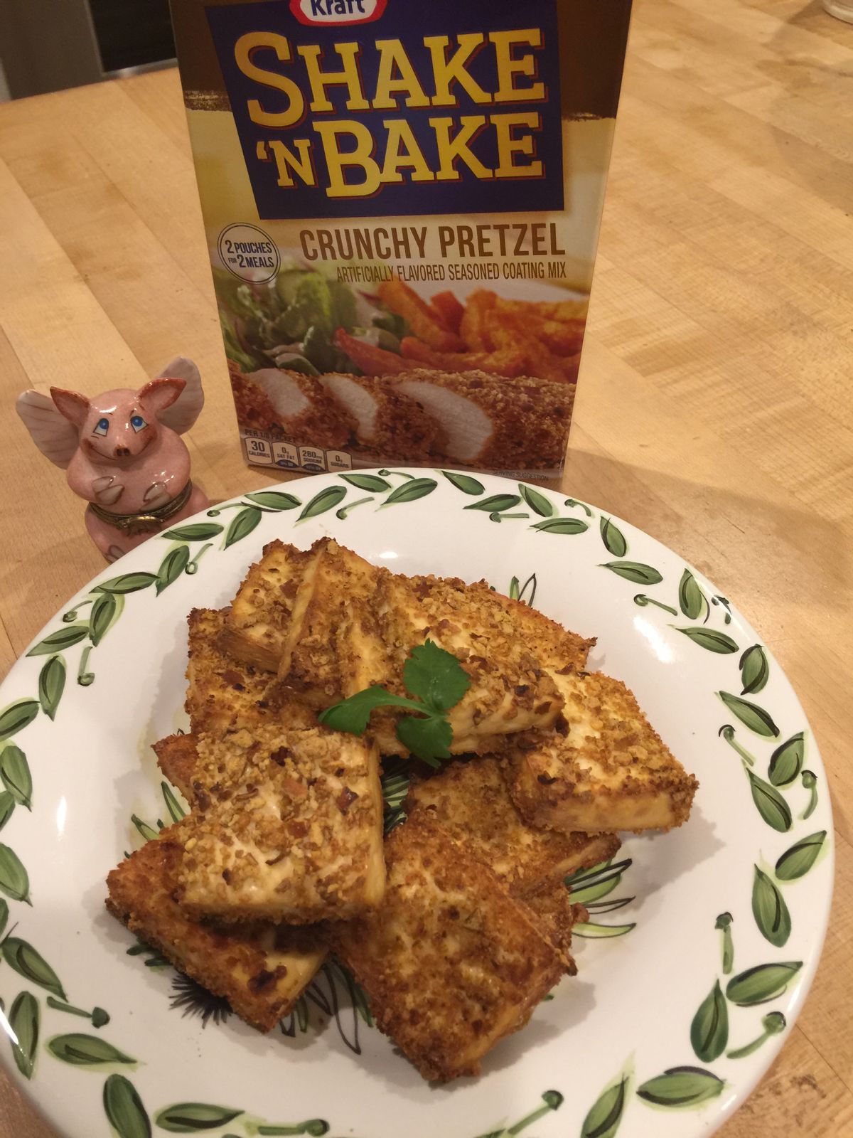 Baked Tofu (like Chicken Mcnuggets)